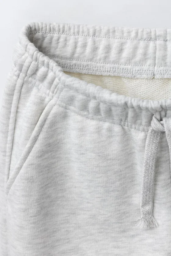 БРЮКИ WIDE LEG ИЗ МЯГКОЙ ТКАНИ СО ЗВЕЗДАМИ