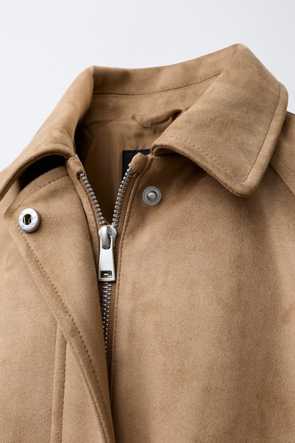 БОМБЕР ИЗ ИСКУССТВЕННОЙ ЗАМШИ