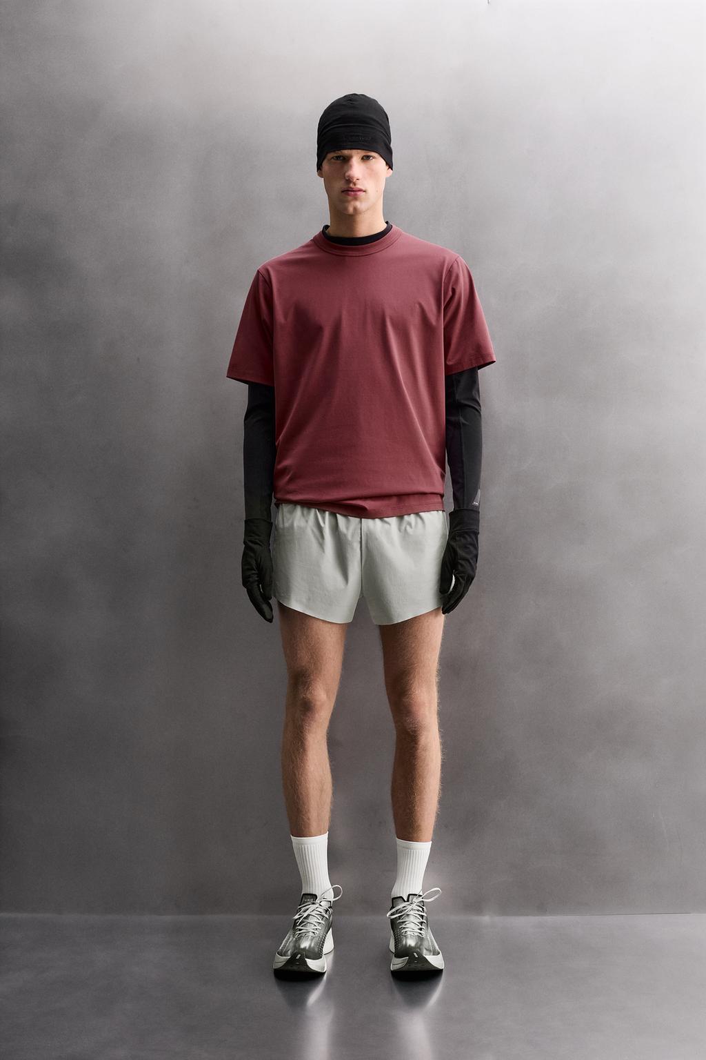 ФУТБОЛКА ИЗ ТЕХНИЧЕСКОЙ ТКАНИ СО СМЕСЬЮ ХЛОПКА