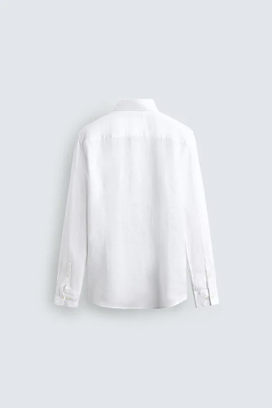 РУБАШКА REGULAR FIT ИЗ 100% ЛЬНА