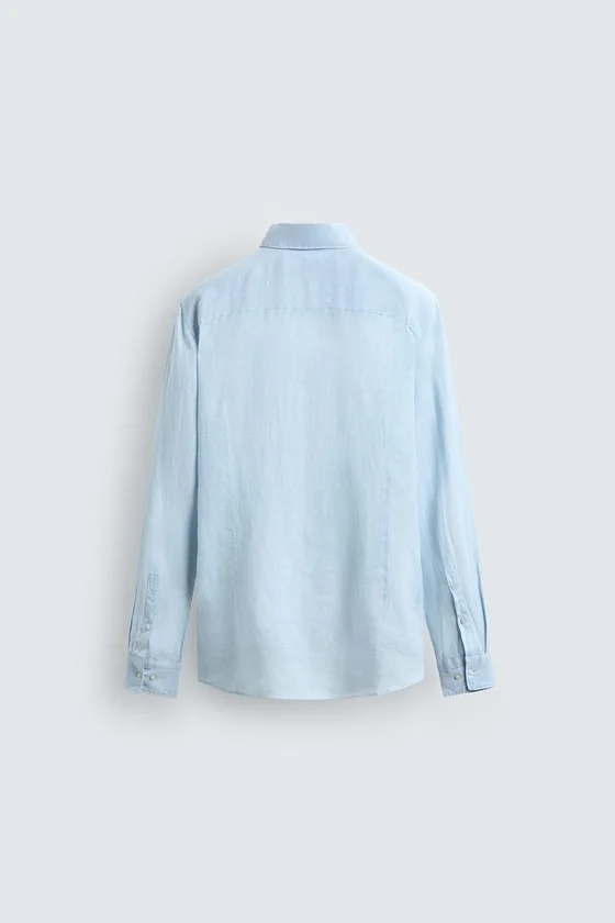 РУБАШКА REGULAR FIT ИЗ 100% ЛЬНА