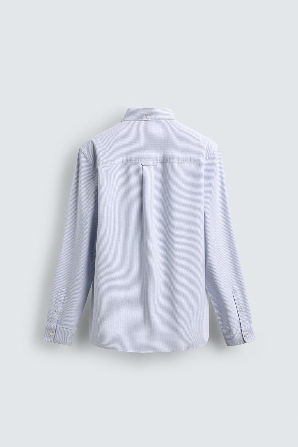 РУБАШКА ОКСВОРД С ТЕКСТУРОЙ