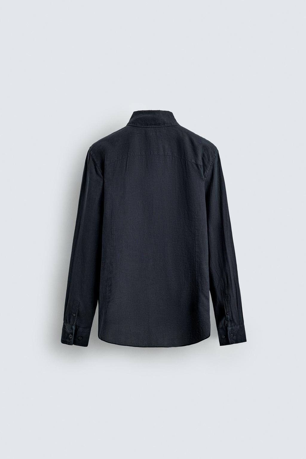 РУБАШКА REGULAR FIT ИЗ 100% ЛЬНА