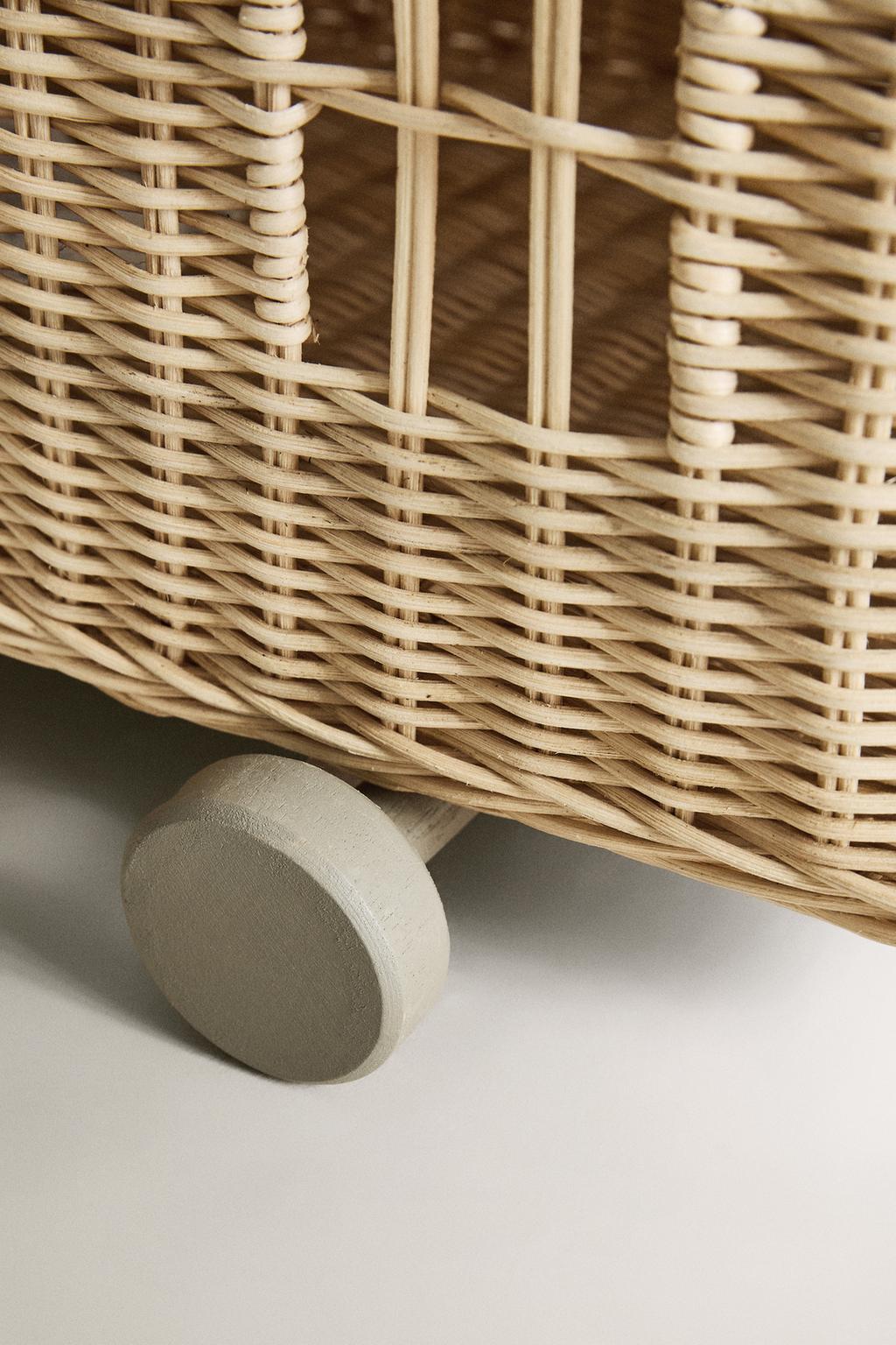 Детская большая корзина для игрушек