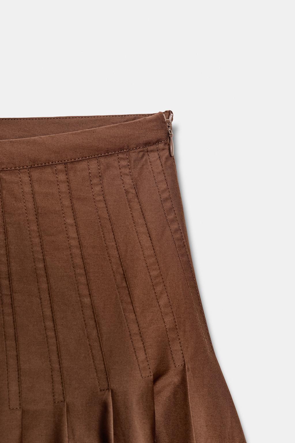 ЮБКА МИДИ СО СКЛАДКАМИ