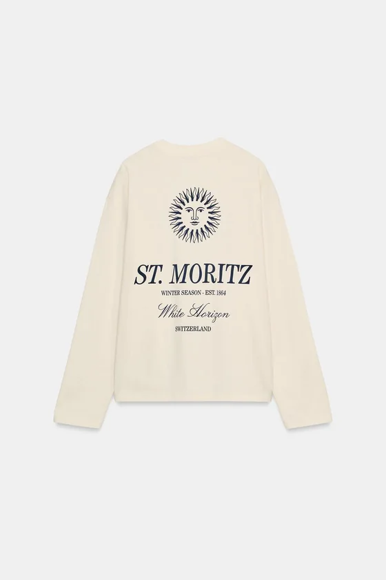 ФУТБОЛКА ST. MORITZ® С ДЛИННЫМИ РУКАВАМИ
