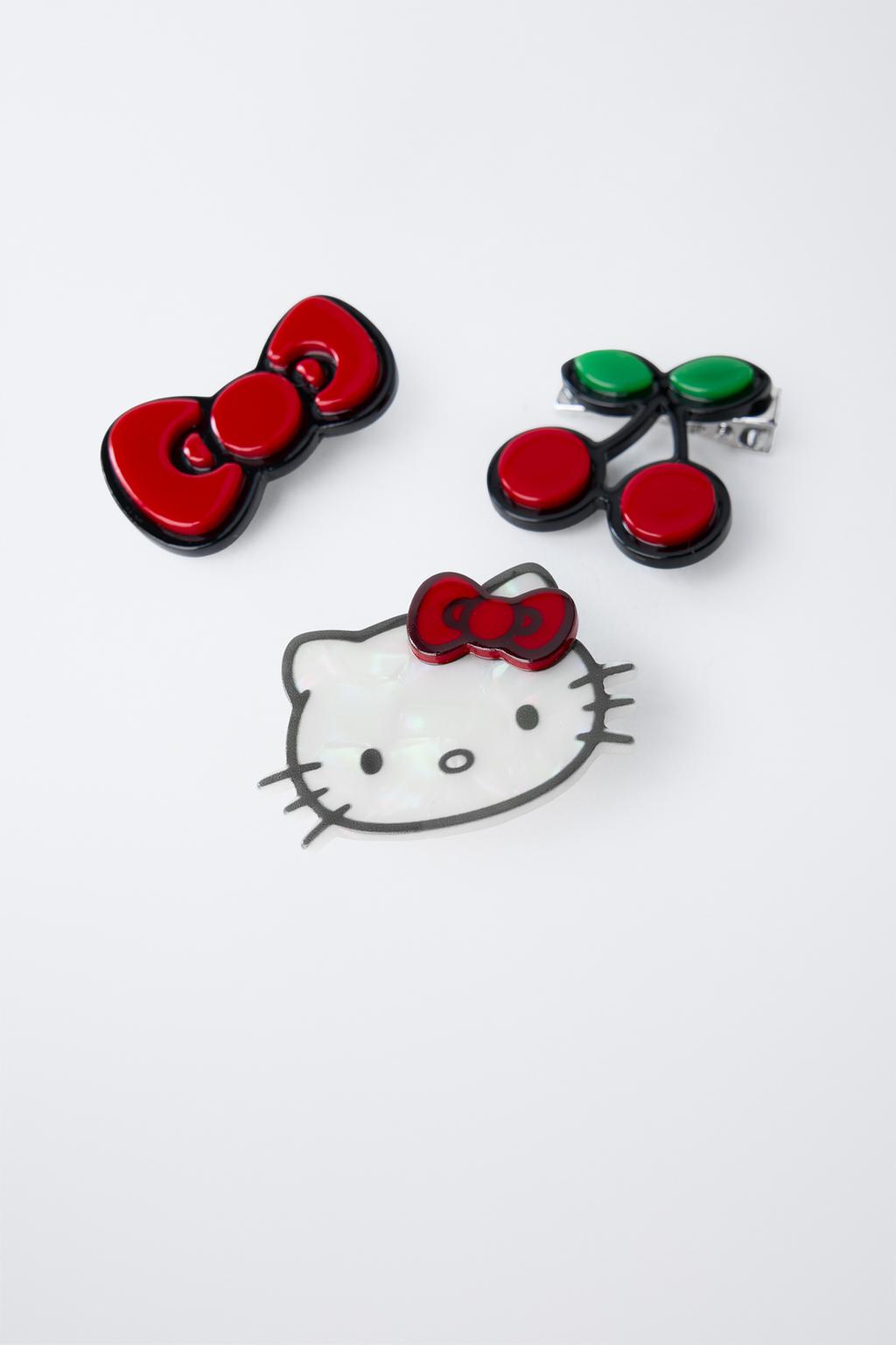 НАБОР ИЗ ТРЕХ ЗАКОЛОК HELLO KITTY © SANRIO