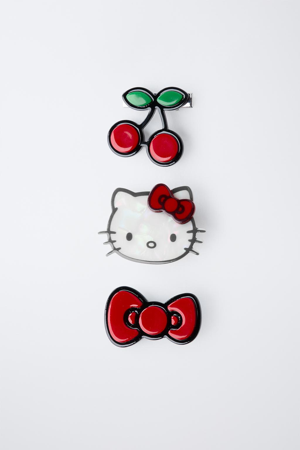 НАБОР ИЗ ТРЕХ ЗАКОЛОК HELLO KITTY © SANRIO