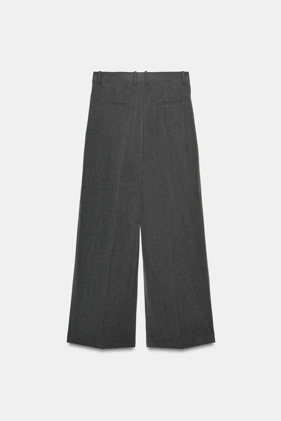 БРЮКИ С ЗАЩИПАМИ — ZW COLLECTION