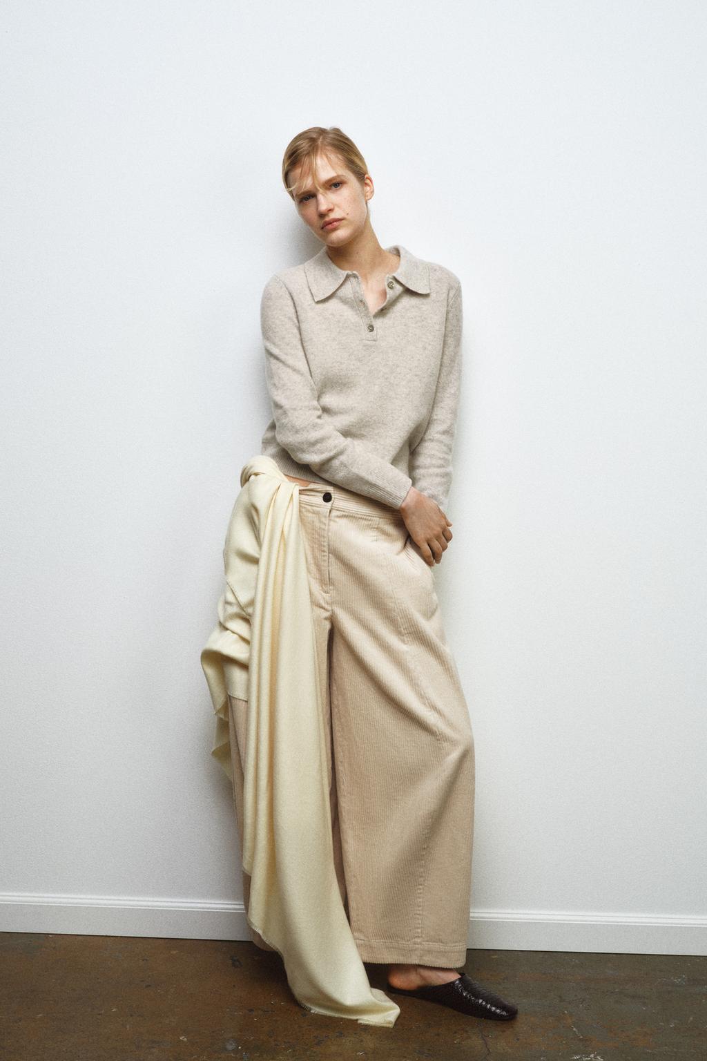 ОДНОТОННОЕ ПОЛО ИЗ 100% ШЕРСТИ