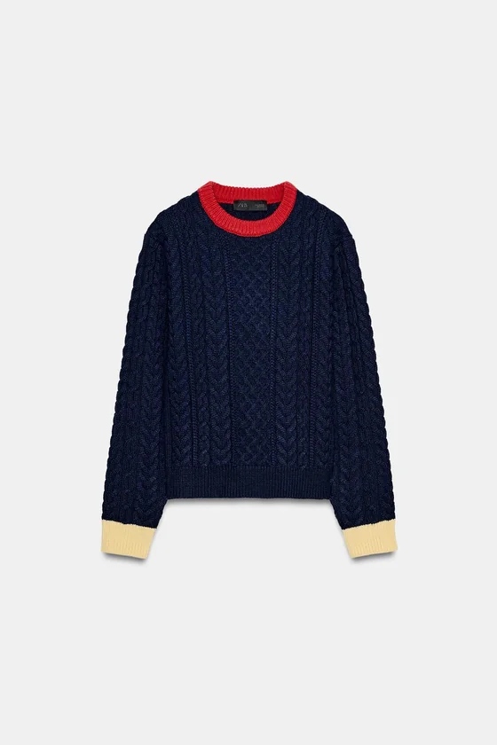 СВИТЕР OCHOS COLOR BLOCK
