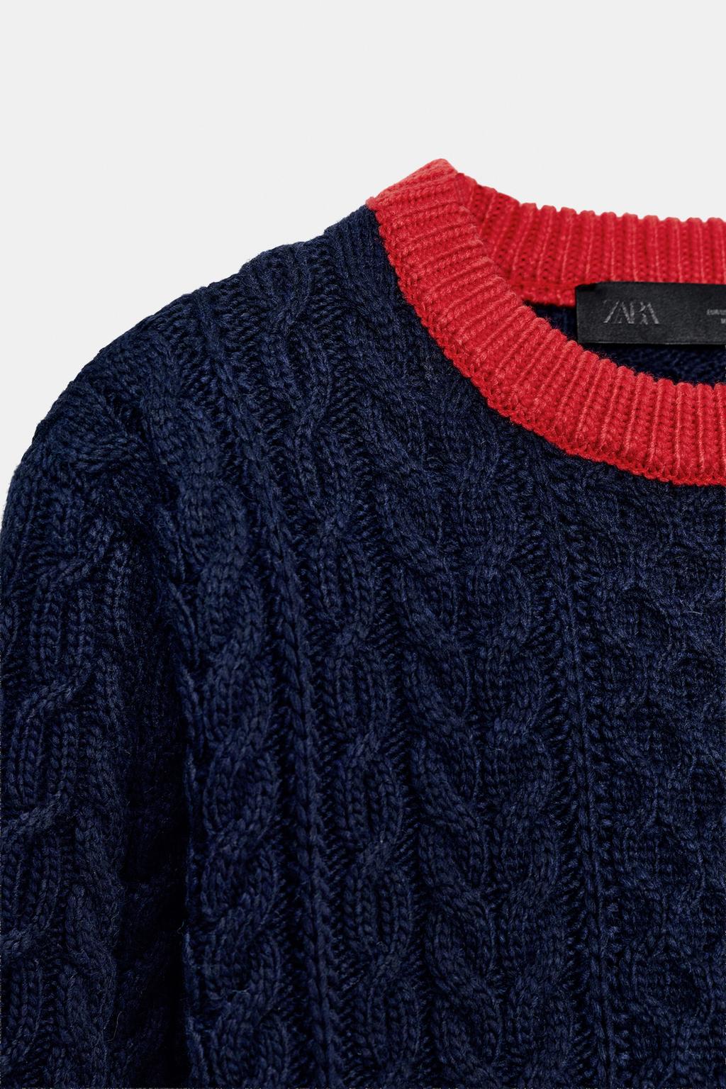 СВИТЕР OCHOS COLOR BLOCK