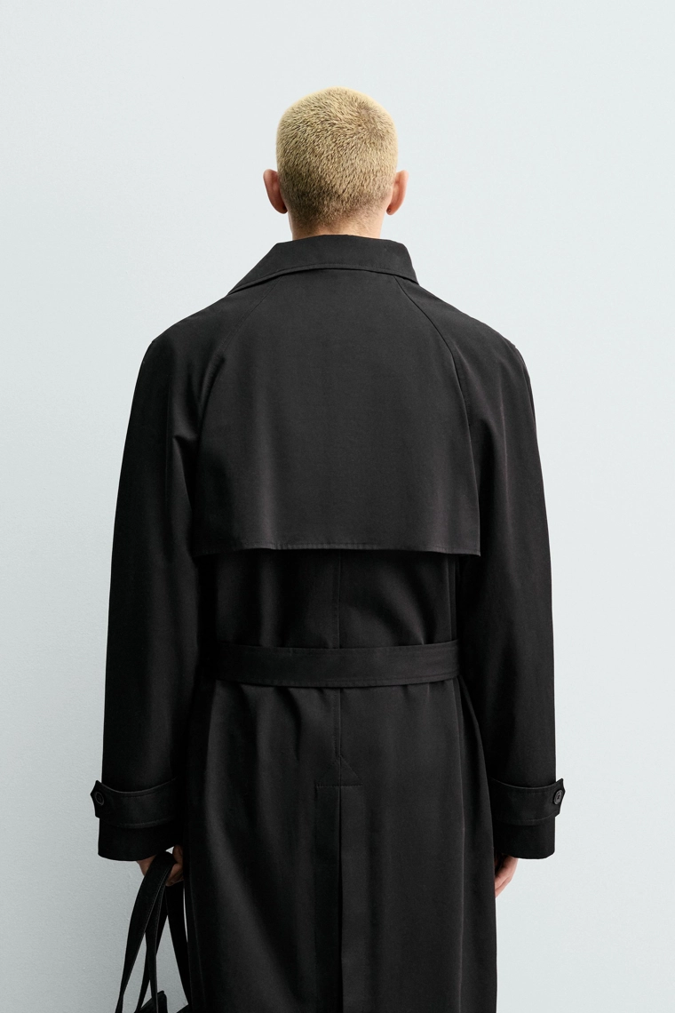 Плащ из водоотталкивающей ткани manteco® origins