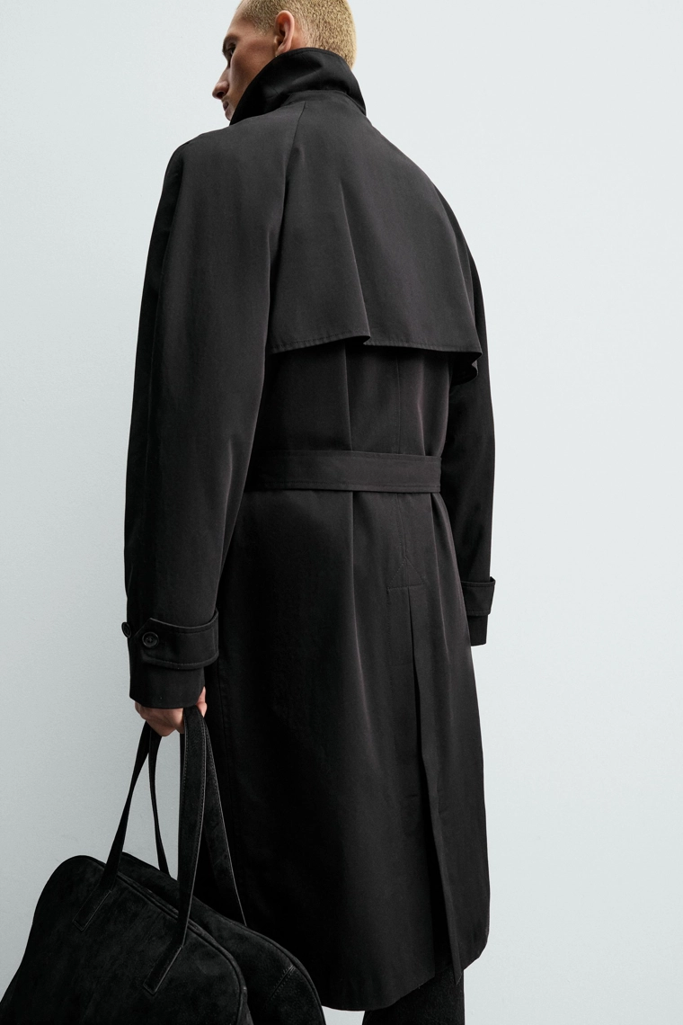 Плащ из водоотталкивающей ткани manteco® origins