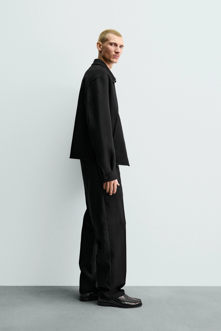 Брюки-чино из 100% шерсти