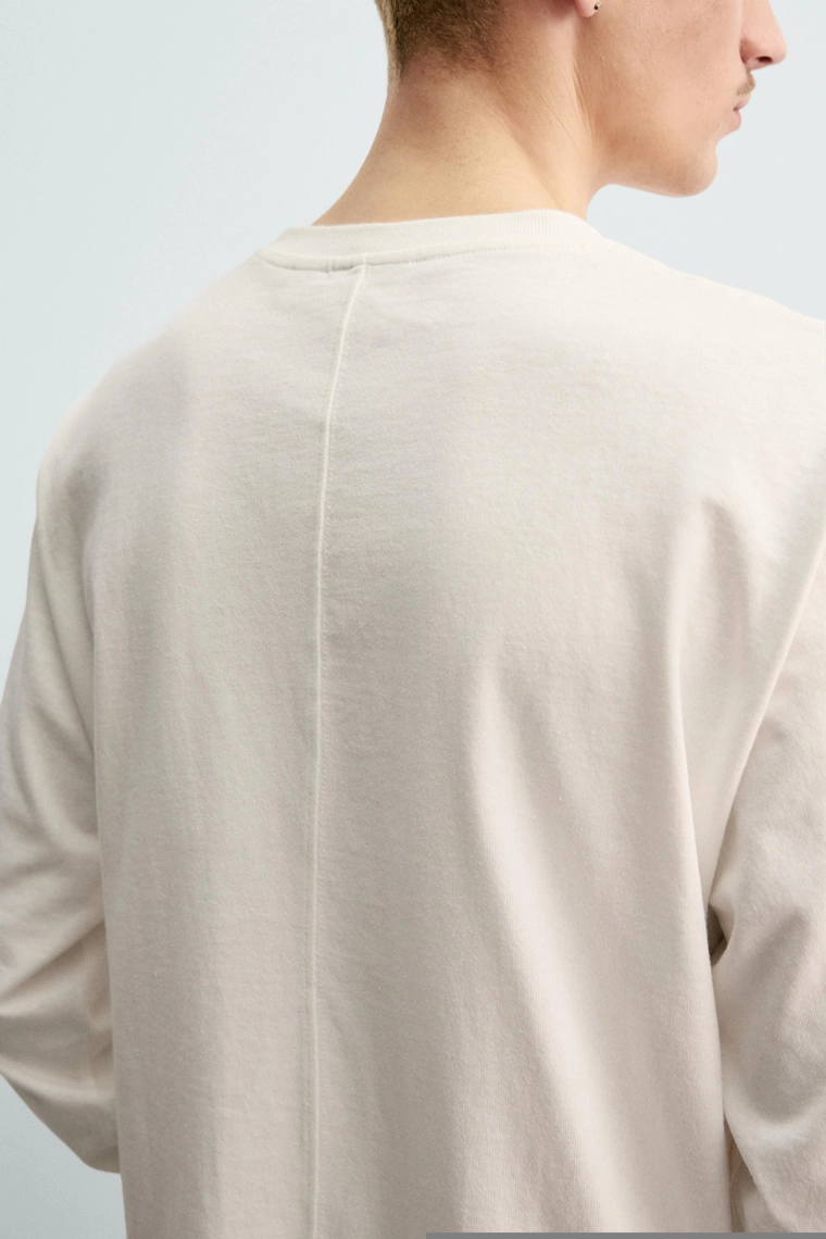 Футболка с длинным рукавом средней плотности из коллекции origins