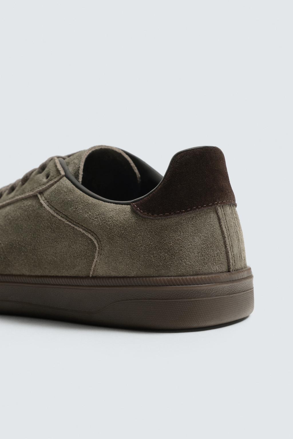 КОЖАНЫЕ КРОССОВКИ