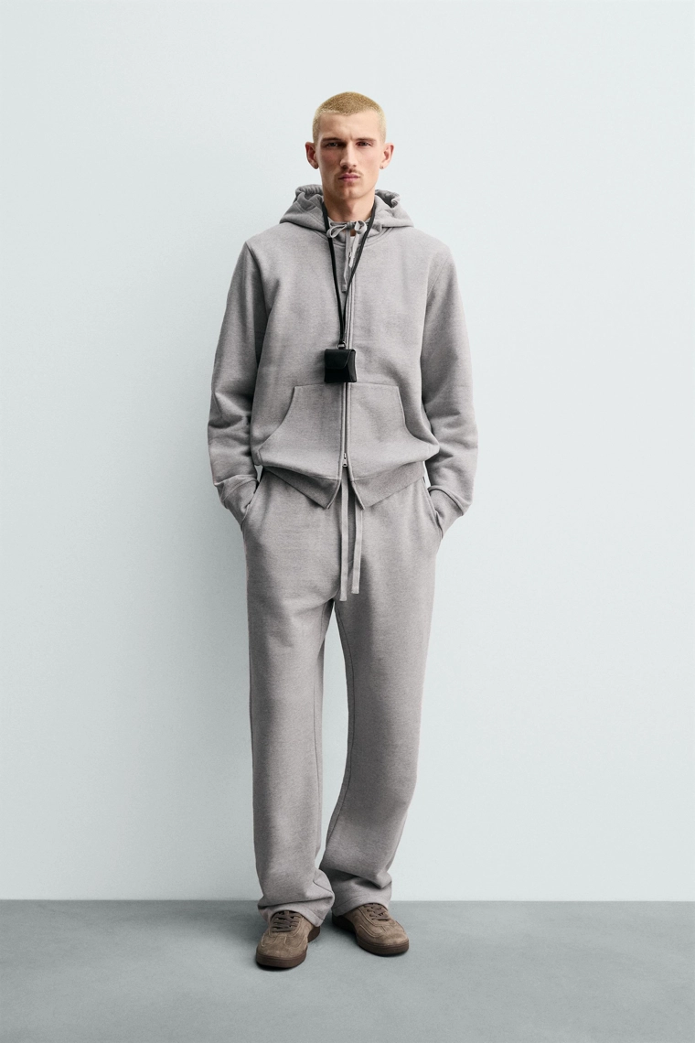 Брюки-джоггеры регулярного кроя из тяжелой коллекции origins