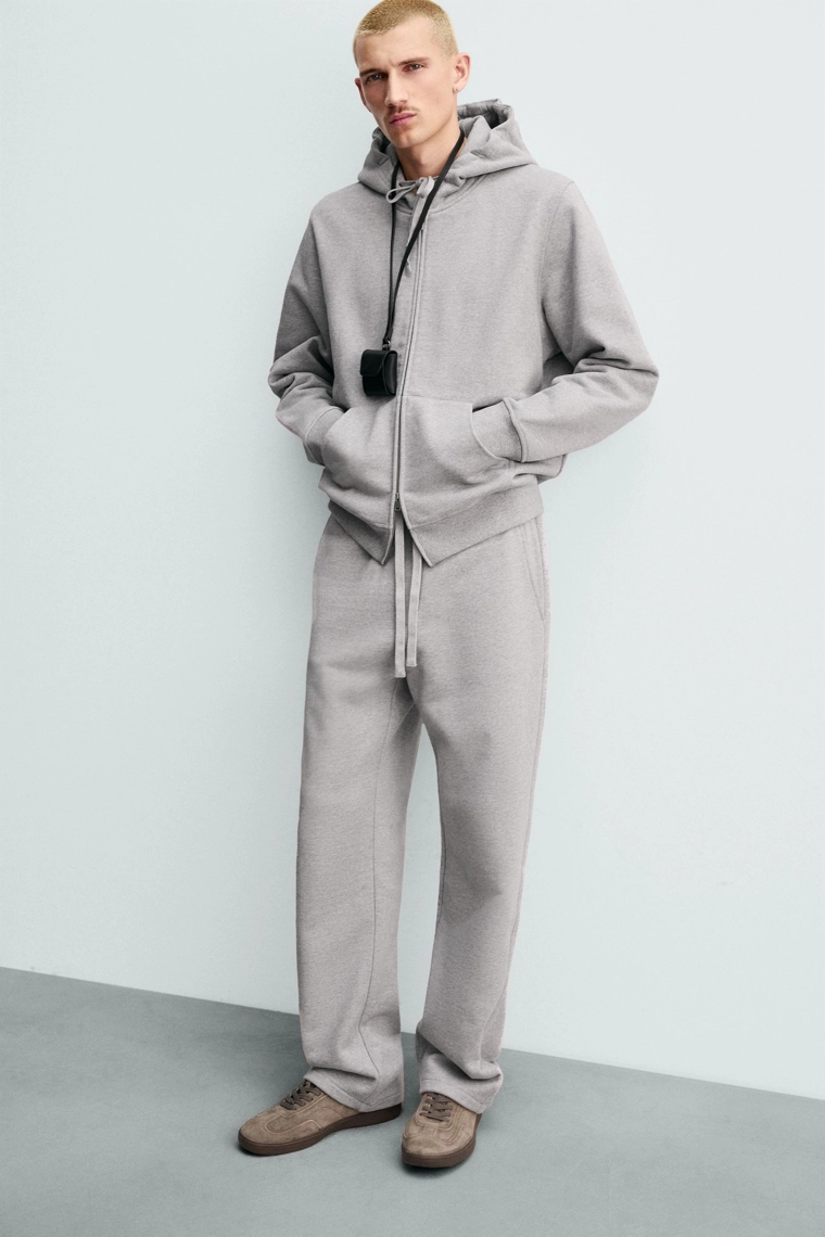 Брюки-джоггеры регулярного кроя из тяжелой коллекции origins