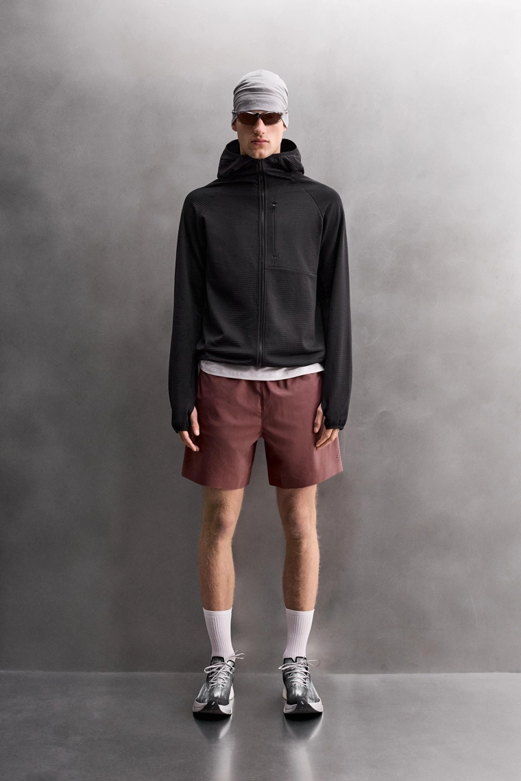 Техническая комбинированная флисовая толстовка