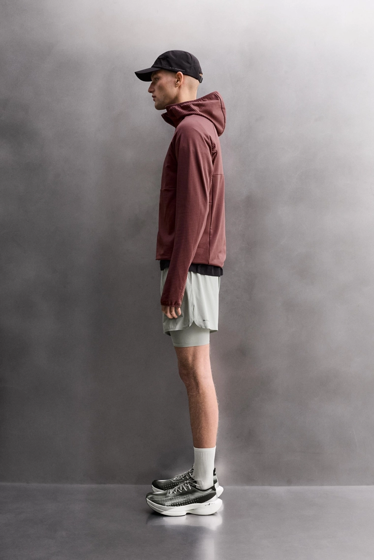 Техническая комбинированная флисовая толстовка