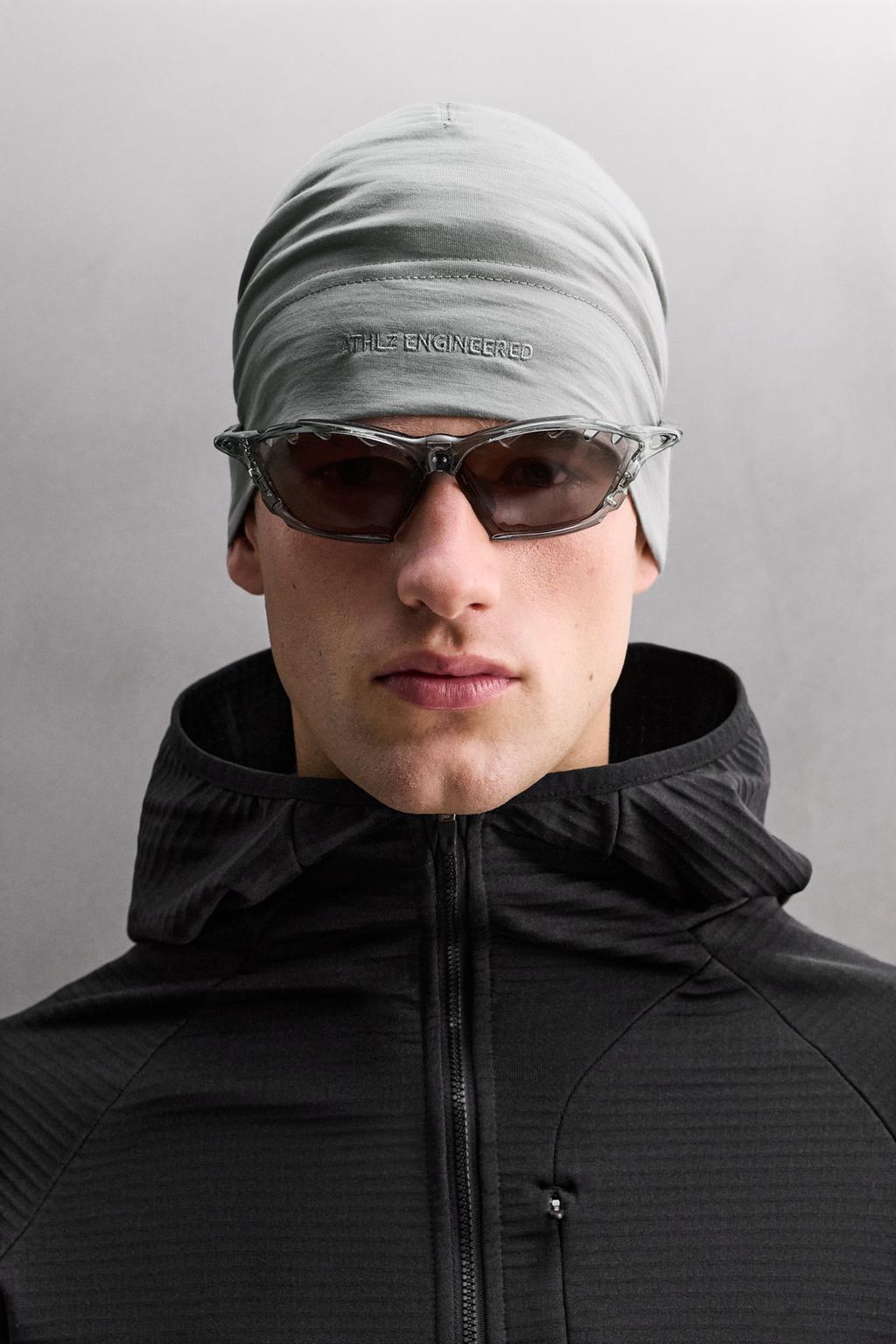 ШАПКА-БИНИ ДЛЯ БЕГА ИЗ СМЕСОВОЙ ШЕРСТИ