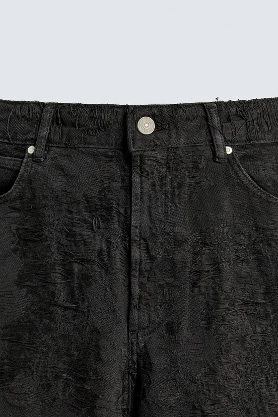 БРЮКИ JACQUARD С ТЕКСТУРОЙ
