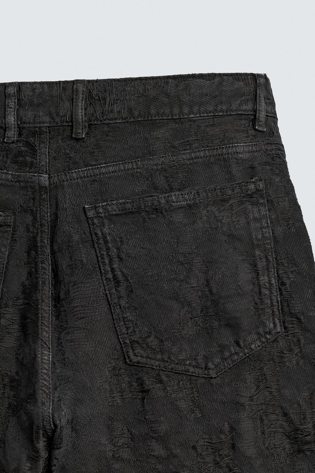 БРЮКИ JACQUARD С ТЕКСТУРОЙ