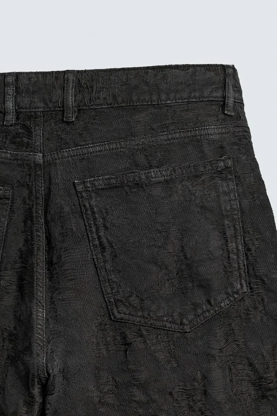 БРЮКИ JACQUARD С ТЕКСТУРОЙ