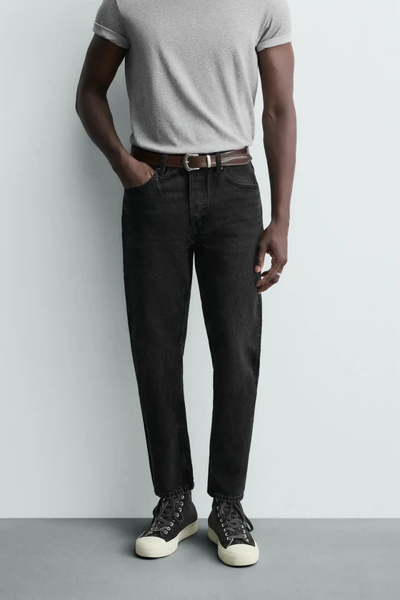 УКОРОЧЕННЫЕ ДЖИНСЫ SLIM FIT