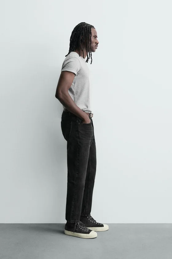 УКОРОЧЕННЫЕ ДЖИНСЫ SLIM FIT
