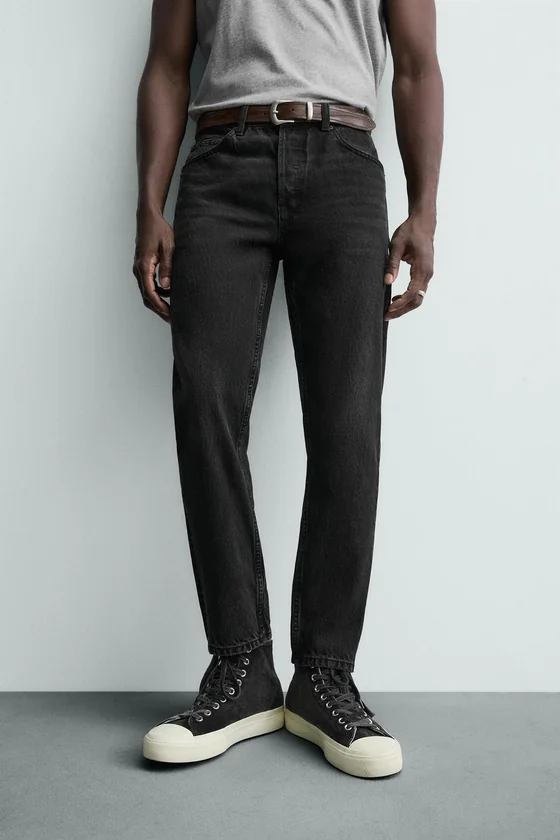 УКОРОЧЕННЫЕ ДЖИНСЫ SLIM FIT