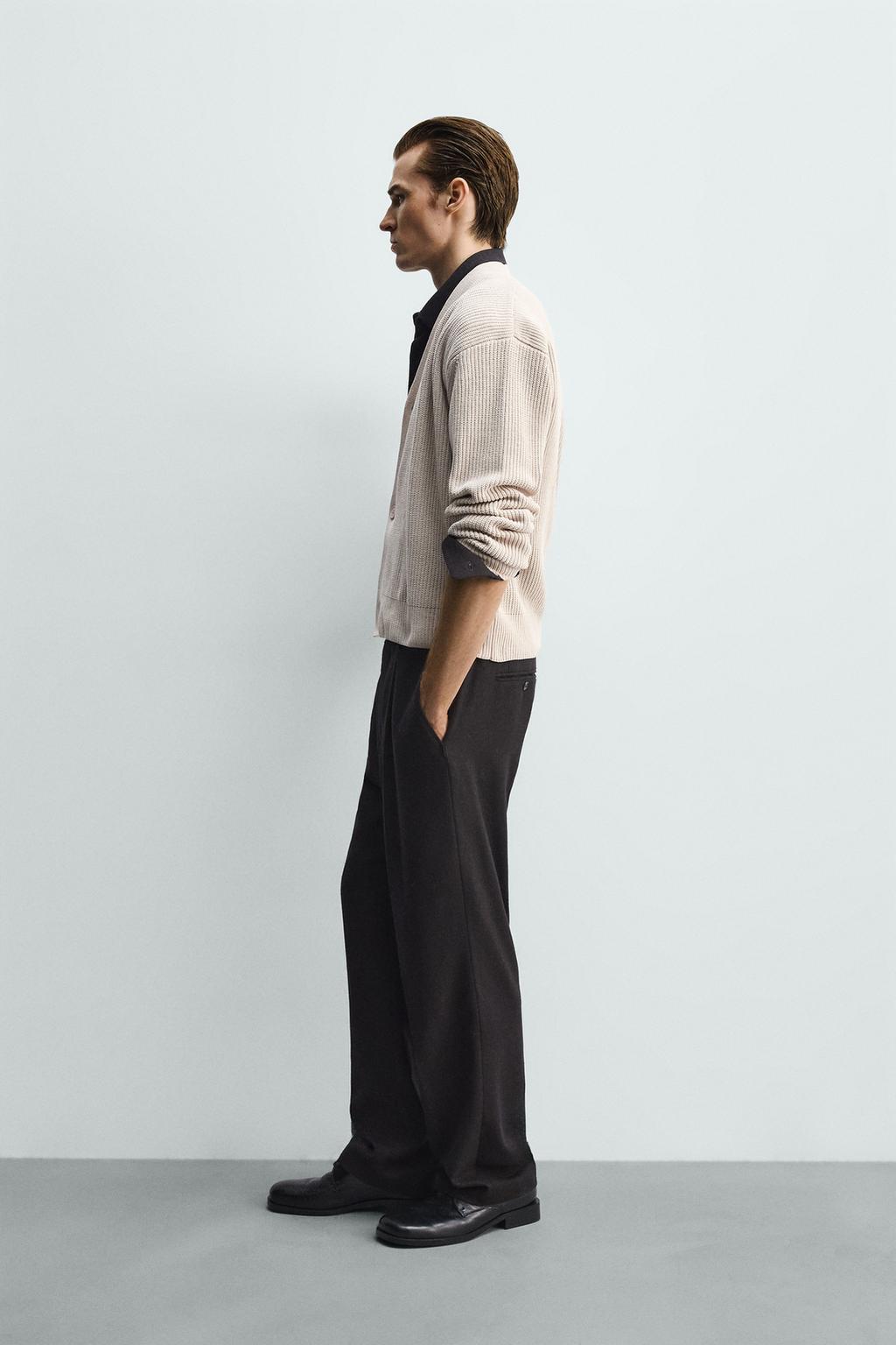 КАРДИГАН RELAXED FIT РЕЛЬЕФНЫЙ