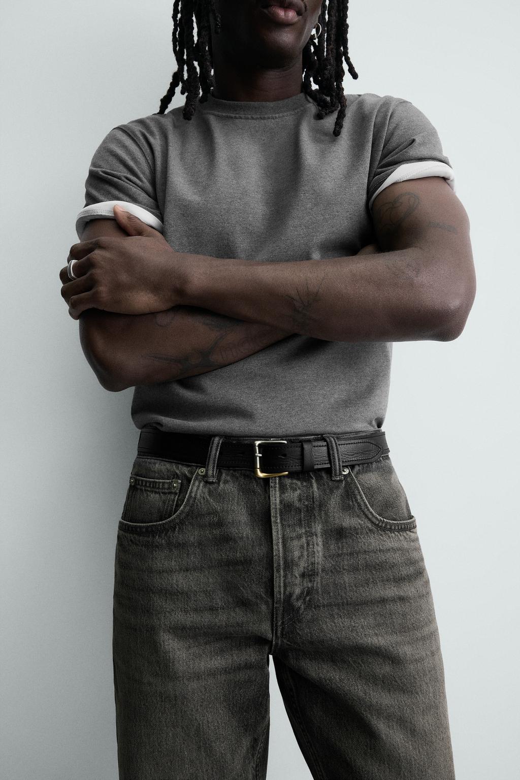 КОЖАНЫЙ РЕМЕНЬ В ВИНТАЖНОМ СТИЛЕ