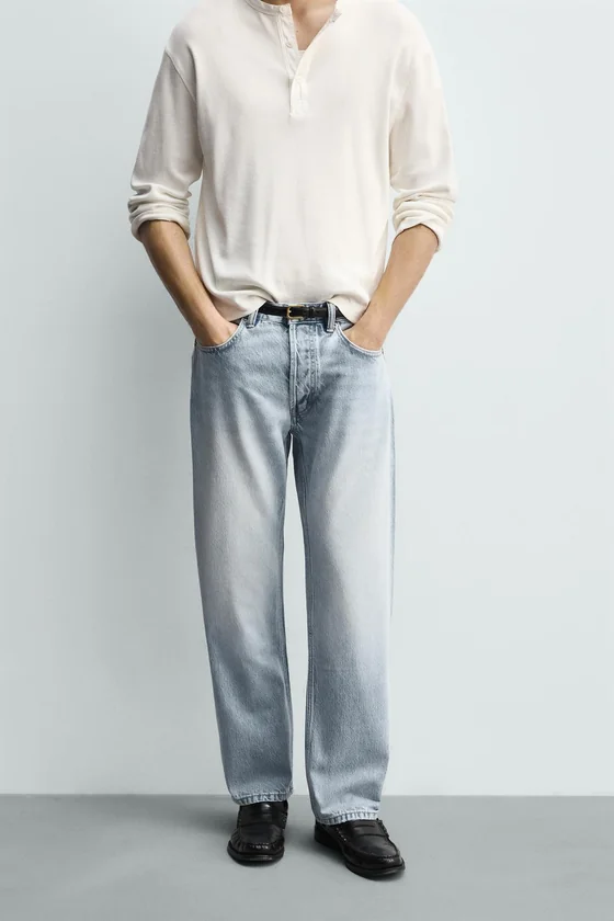 ДЖИНСЫ ПРЯМОГО КРОЯ REGULAR FIT