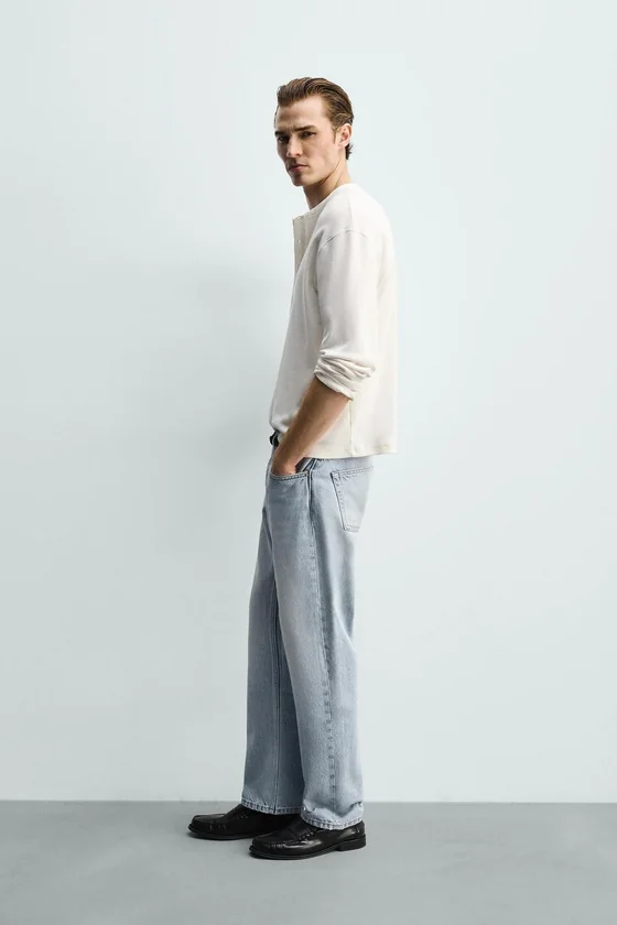 ДЖИНСЫ ПРЯМОГО КРОЯ REGULAR FIT