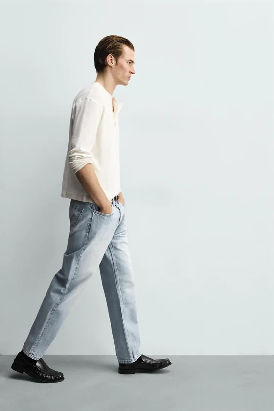 ДЖИНСЫ ПРЯМОГО КРОЯ REGULAR FIT