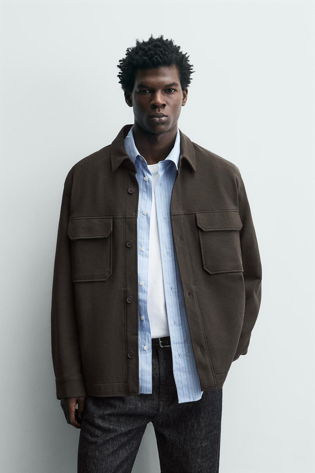 Рубашка-овершерт comfort textured