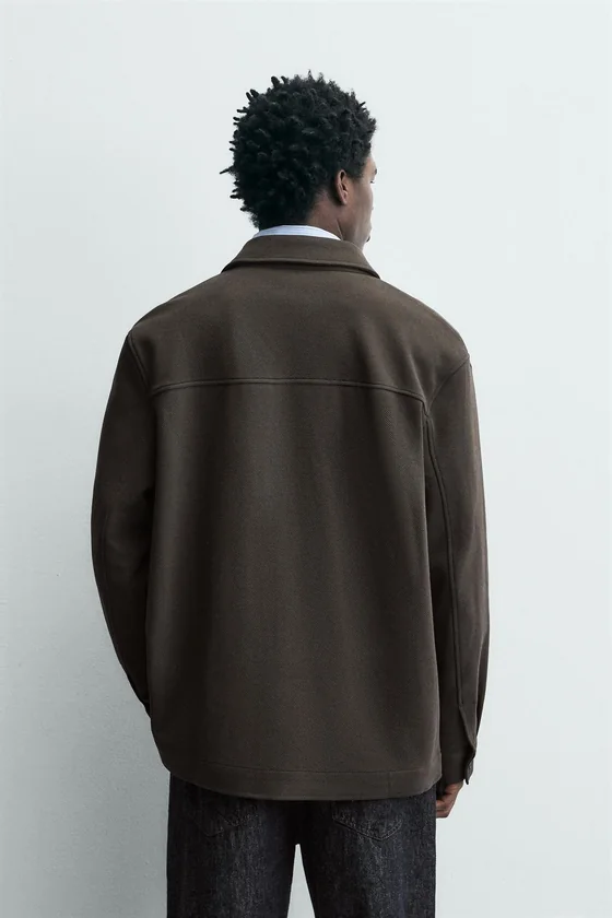 Рубашка-овершерт comfort textured