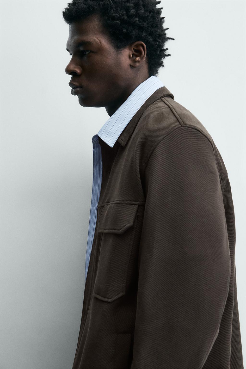 Рубашка-овершерт comfort textured