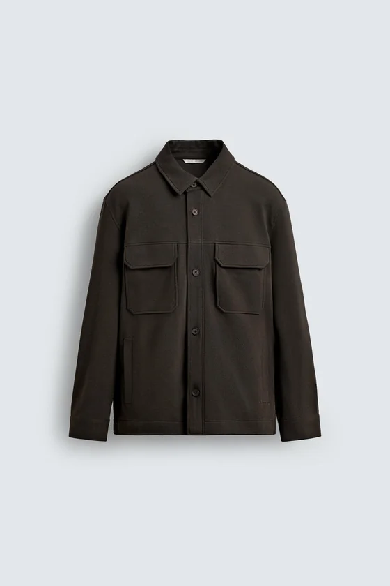 Рубашка-овершерт comfort textured