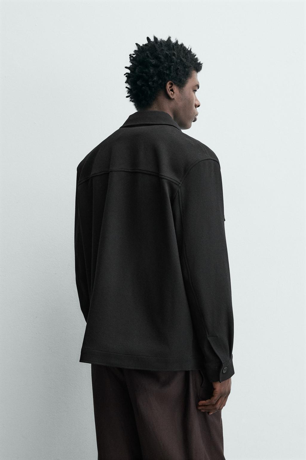 Удобная текстурированная рубашка