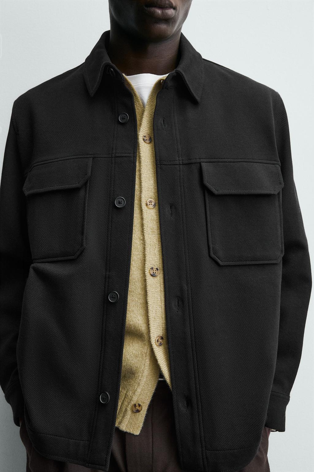 Удобная текстурированная рубашка