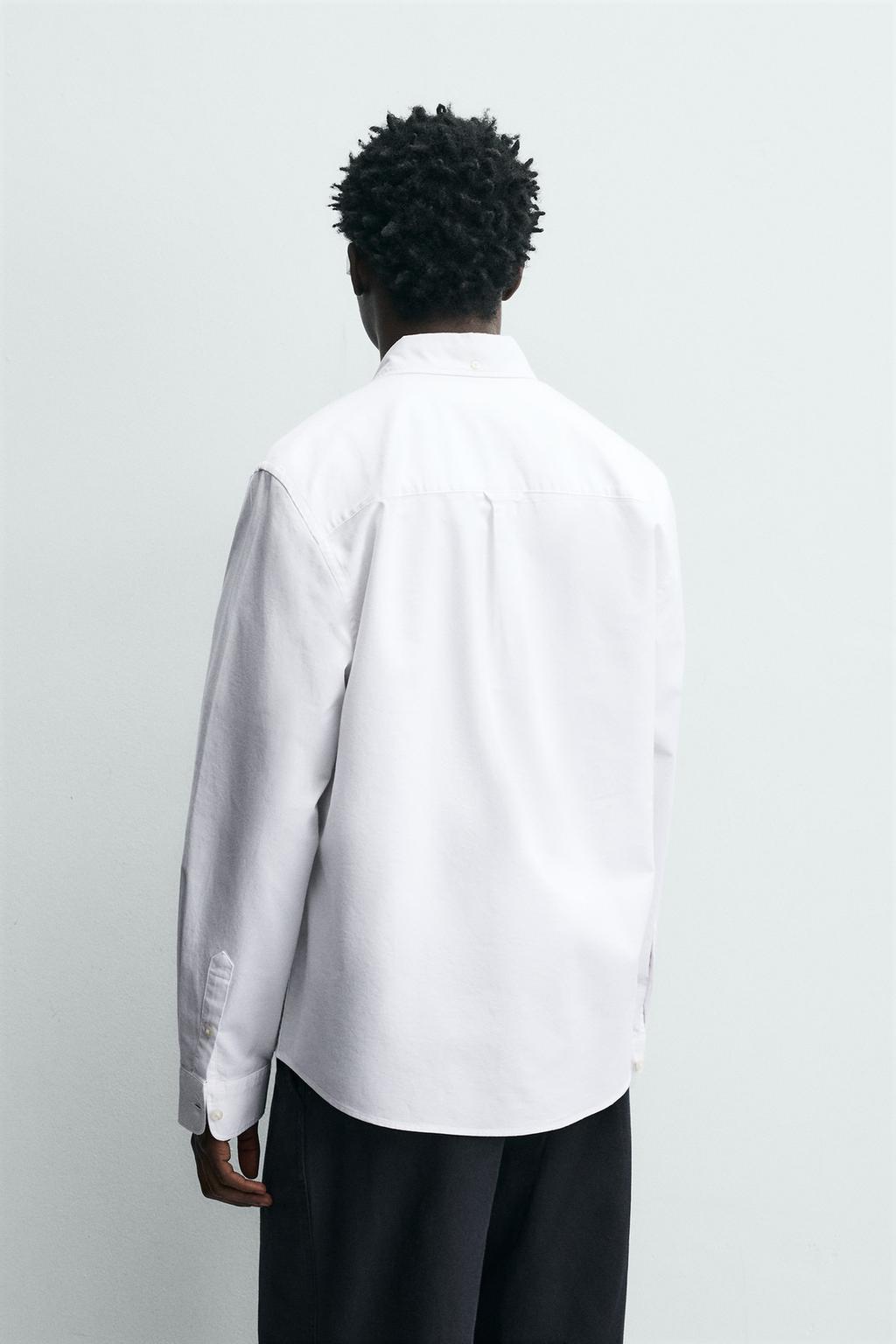 РУБАШКА ОКСВОРД С ТЕКСТУРОЙ