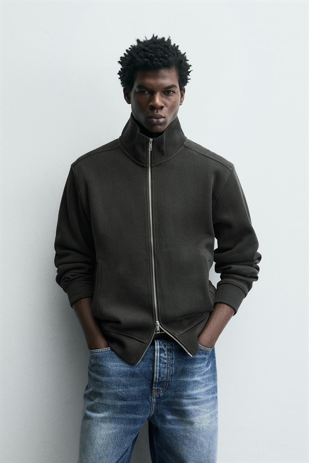 КУРТКА В РУБЧИК ИЗ ТКАНИ ИНТЕРЛОК