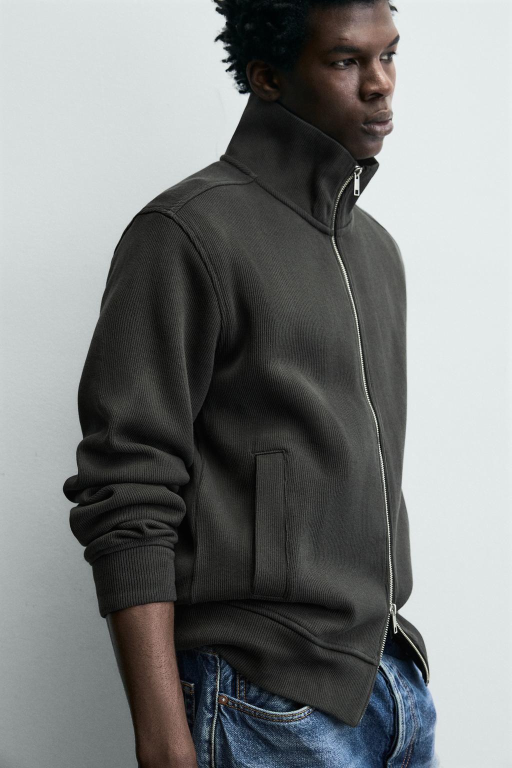 КУРТКА В РУБЧИК ИЗ ТКАНИ ИНТЕРЛОК