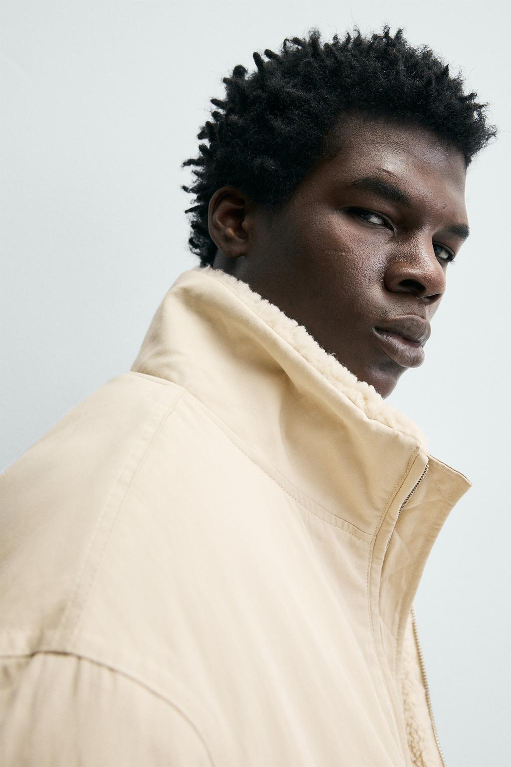 КУРТКА ИЗ КОМБИНИРОВАННОЙ ТЕХНИЧЕСКОЙ ТКАНИ