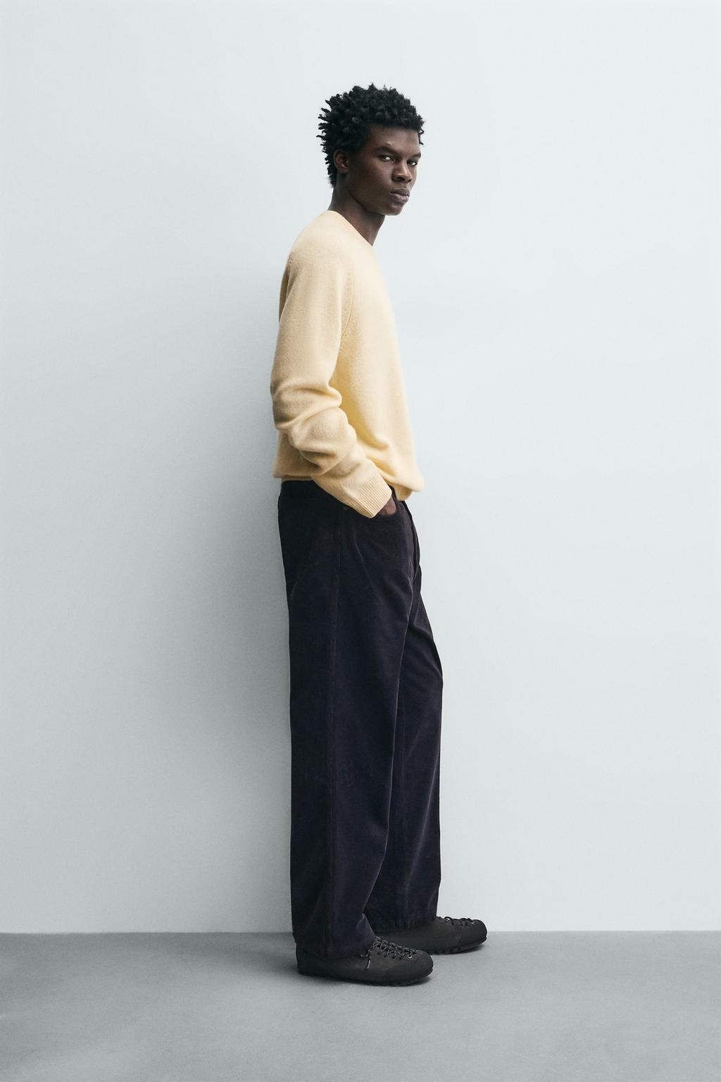 СВИТЕР REGULAR FIT ИЗ СМЕСОВОЙ ШЕРСТИ