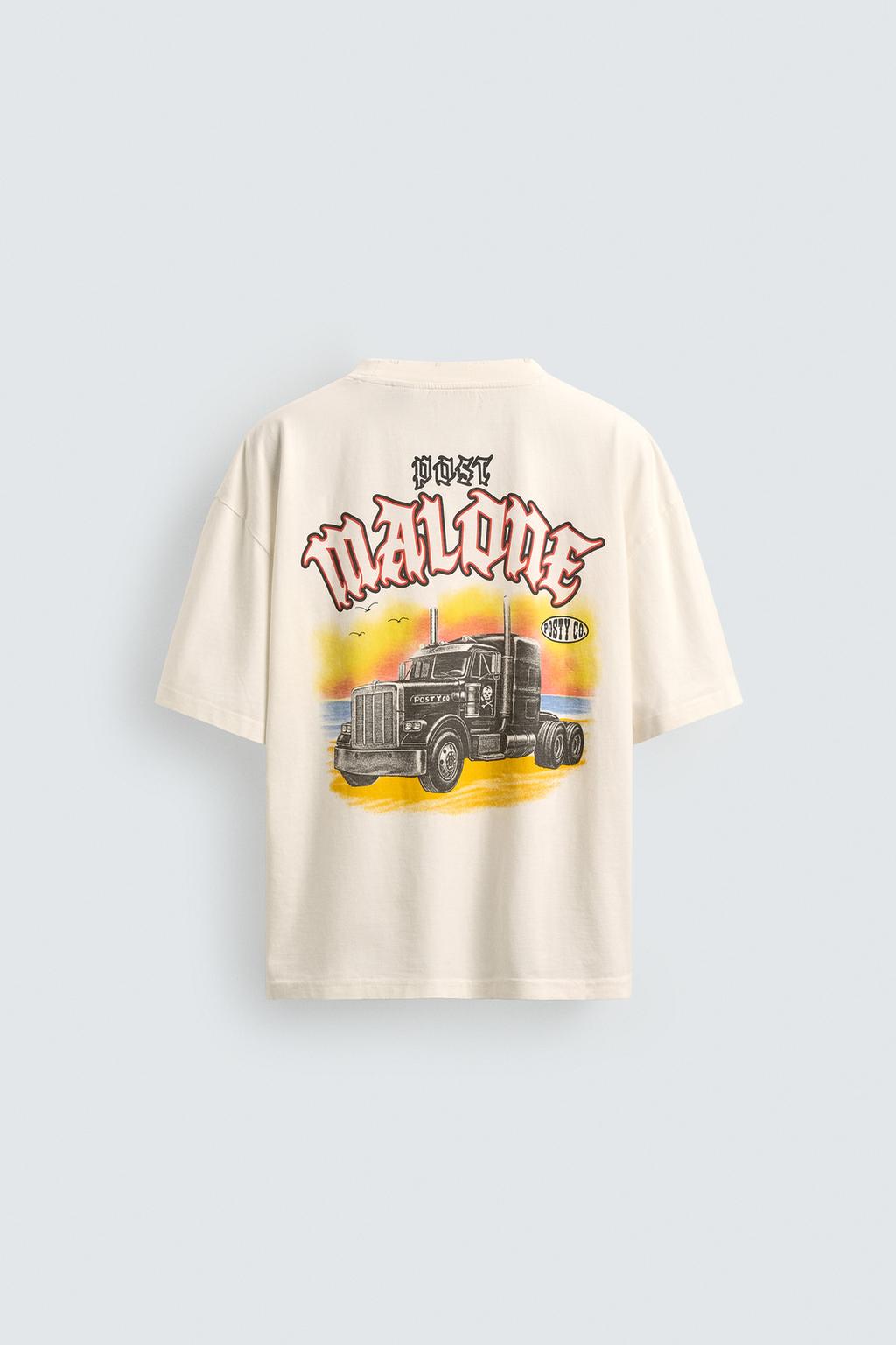 ФУТБОЛКА С ГРАФИКОЙ POST MALONE ™