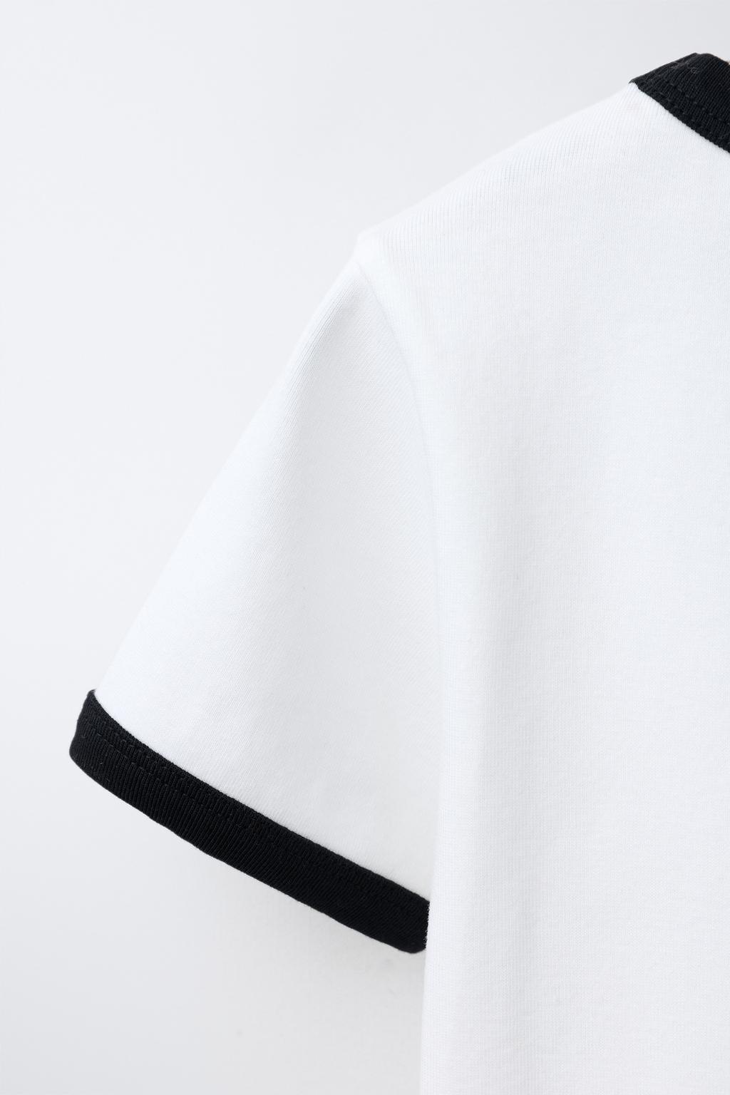 ФУТБОЛКА С КОНТРАСТНЫМИ ДЕТАЛЯМИ MICKEY И MINNIE MOUSE © DISNEY